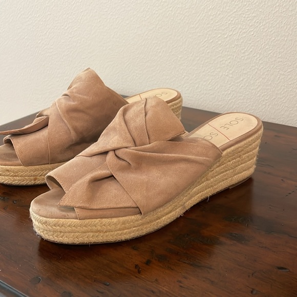 Sole Society suede mules size 11 - Picture 3 of 11